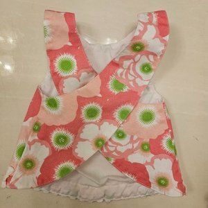 mudpie flower big button dress + bloomers
